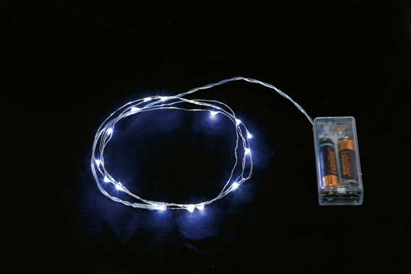 HILO LUMINOSO 20LED BLANCA 22054 GUIRMA 2 M