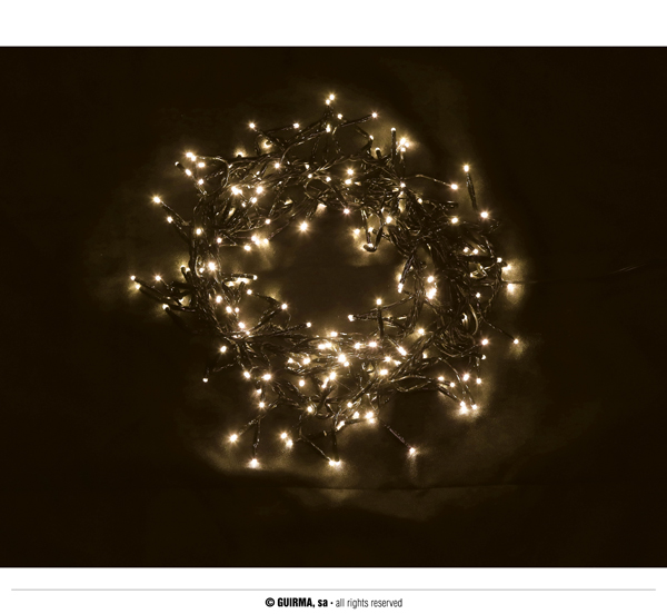 LUCES LED BLANCO CALIDO 560 UN 22574 GUIRMA -