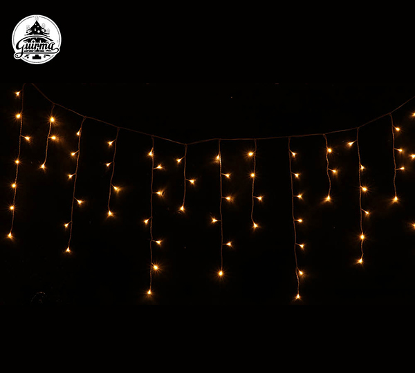 CORTINA 300 LED FIJA BLANCO CALIDO 22829 GUIRMA 9 X 0,65 M