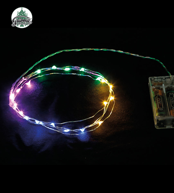 GUIRNALDA 96 LED MULTIF MULTICOLOR 22257 GUIRMA 7,2 M