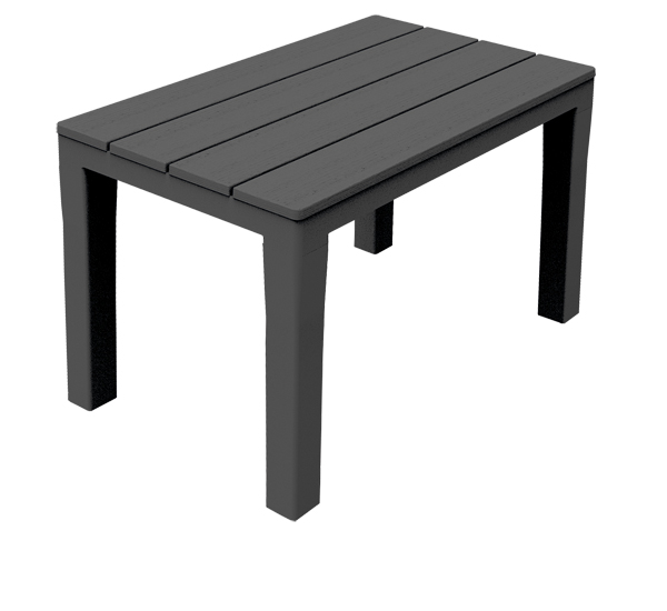 BANQUETA RESINA ANTRACIT TIMOR TIM120AN IPAE 60X38X45