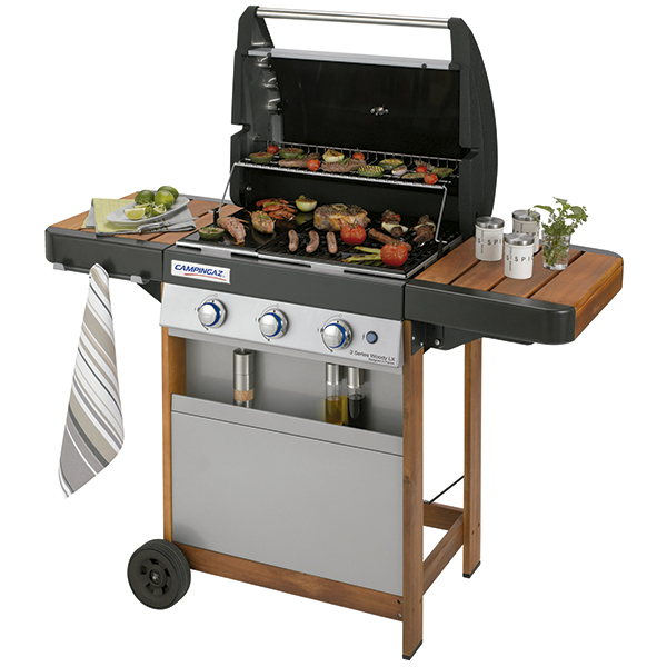 BARBACOA A GAS 3 QUEMADORES WOODY 3000006790 CAMPINGAZ 9600 W