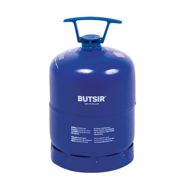 BOTELLA GAS GLP AZUL LLENA PEQUEÑA 901 BUTSIR 0,5 KG