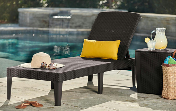 TUMBONA RATAN JAIPUR GRAFITO 235162 KETTER 187X58X29