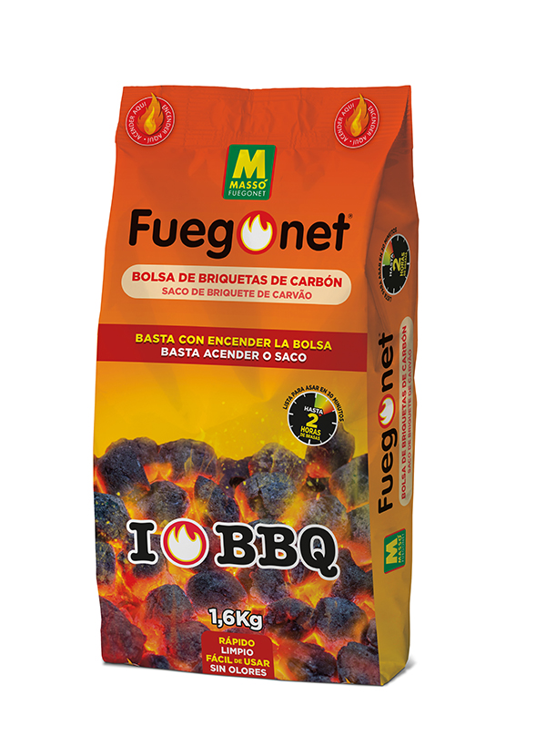 CARBON BRIQUETA INSTANTANEA BOLSA 231438 MASSO -