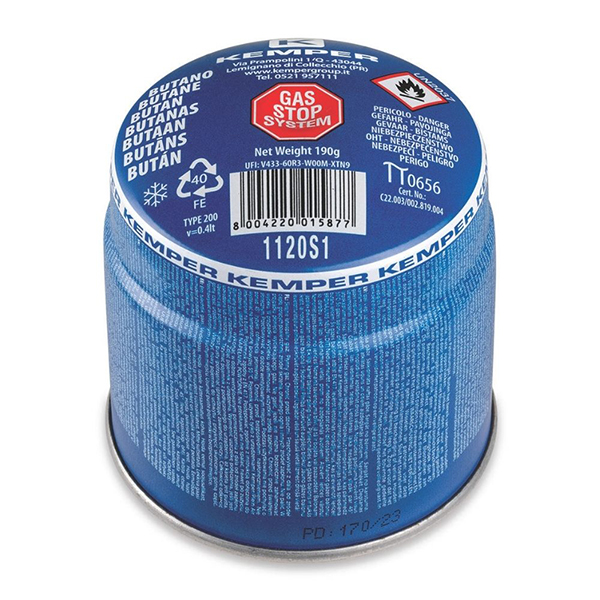 CARTUCHO GAS PERFORABLE 1587 KEMPER 190 G