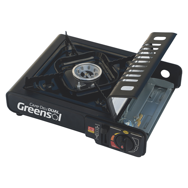 HORNILLO GAS DUAL C/MALETIN CAMP DELI DUAL GREENSOL 2200 W