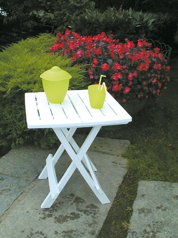 MESA RESINA PLEGABL BCA ADIGE ADI080BI IPAE 44X44 CM