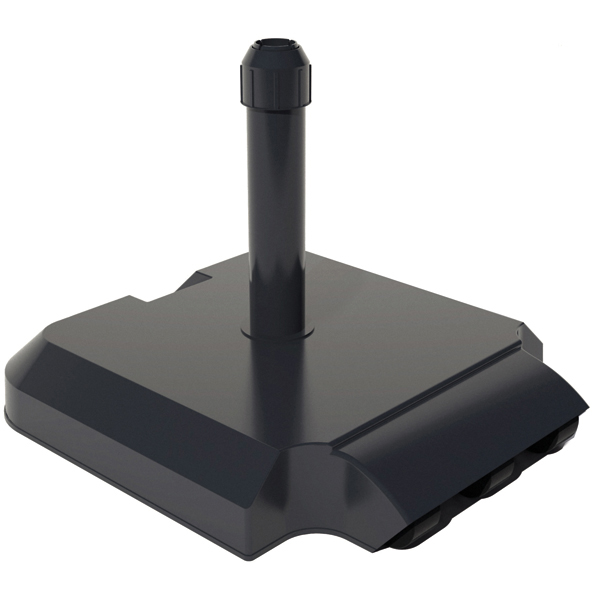 PIE PARASOL PP/CEMENTO C/RUEDAS 0428/2 TUOZI 36 KG