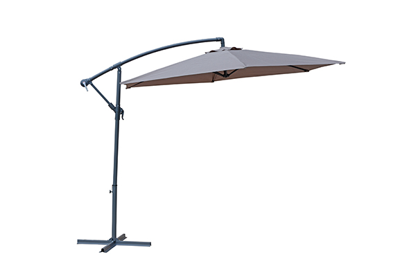 PARASOL LATERAL REDONDO TOPO PARADE020 ESSENTIEL GREEN 3 M