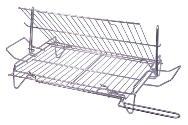 PARRILLA DOBLE GIRATORIA 33510 FLORES CORTES 560X400 MM