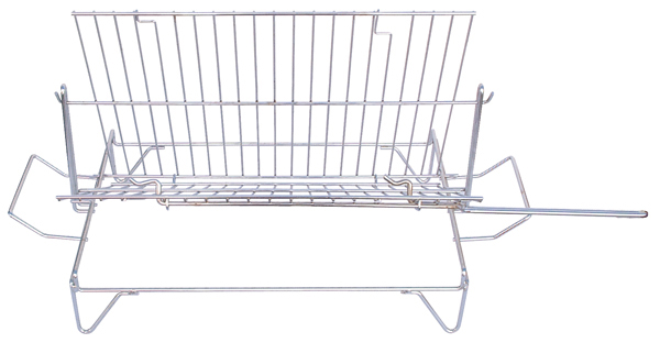 PARRILLA DOBLE GIRATORIA 33511 FLORES CORTES 720X500 MM