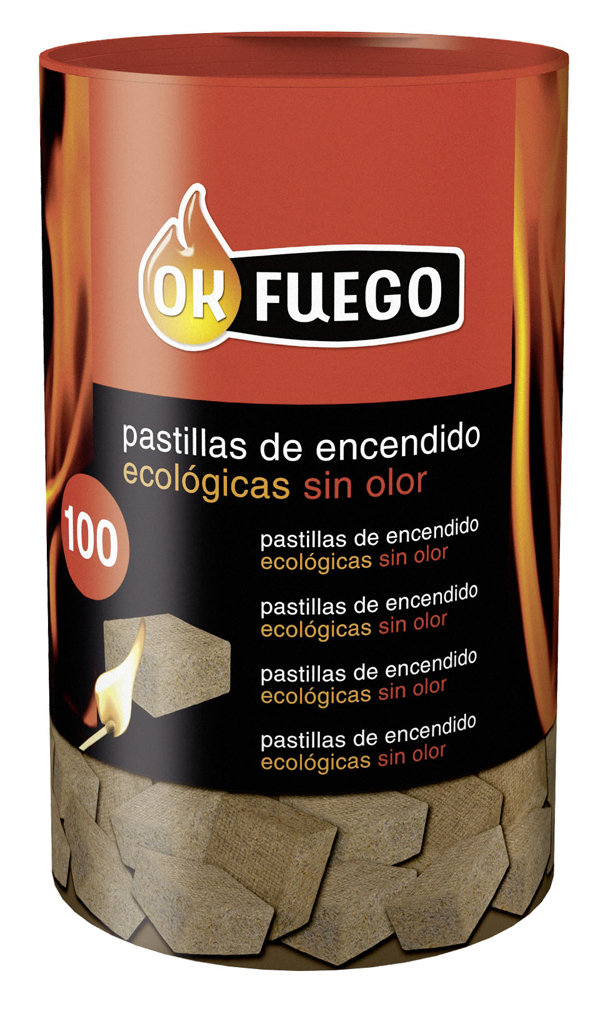 PASTILLA ENCENDIDO ECOLOGICA 50212 FLOWER 100 U
