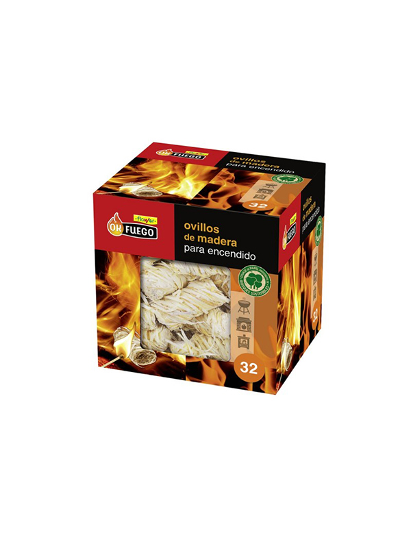 OVILLO MADERA ENCENDIDO 24 UN 1-50295 FUEGO -