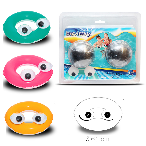 FLOTADOR HINCHABLE OJOS 36114 BESTWAY 610 MM