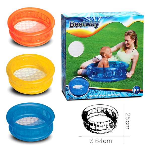 PISCINA HINCHABLE 51112 BESTWAY 64 X 25 CM