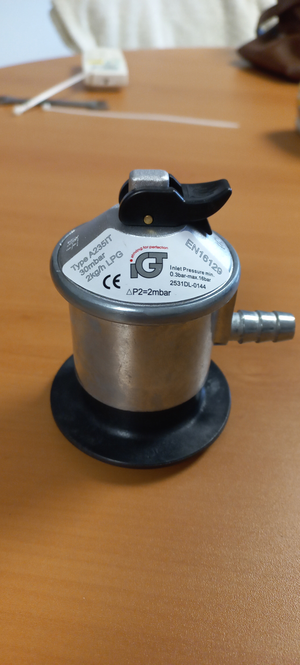 REGULADOR GAS DOMESTIC EN12864 10014 KOSANGAS 30 MBAR