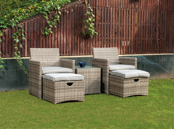 CONJUNTO ALUM/RAT SINTET KAUAI C2-0051 CZ 5 PZAS