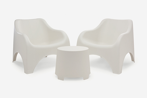 CONJUNTO RESINA CLOUD BLANCO CLOCO03AN IPAE 79,5X81X76