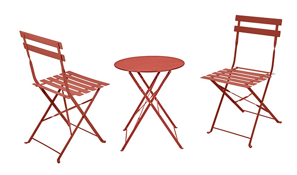 CONJUNTO PLEGABLE ACER TERRACOT TABLPL113 ESSENTIEL GREEN 3 PZAS