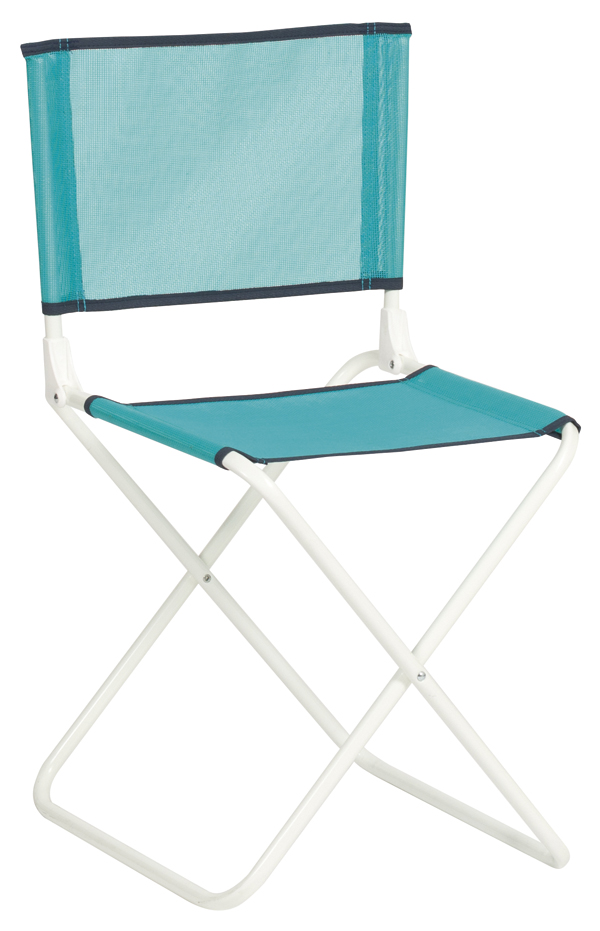 SILLA NYLON C/RESPALDO AZUL 635B-0030 ALCO -