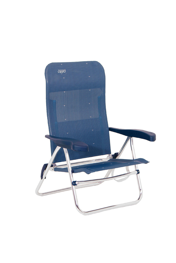 SILLA PLAYA BAJA MULTFIBRA AZUL 1148196 CRESPO -
