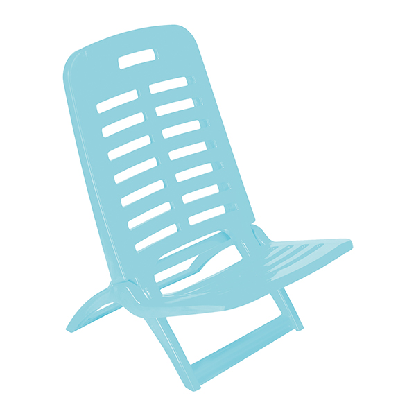 SILLA PLAYA PLEGABLE AZUL PLY80CBC IPAE 40X51.5X62