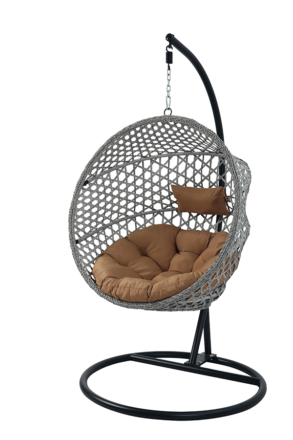 SILLON COLGANTE PLEG GRIS C/COJIN MARR PG0910 PROFER GREEN 108X64X108