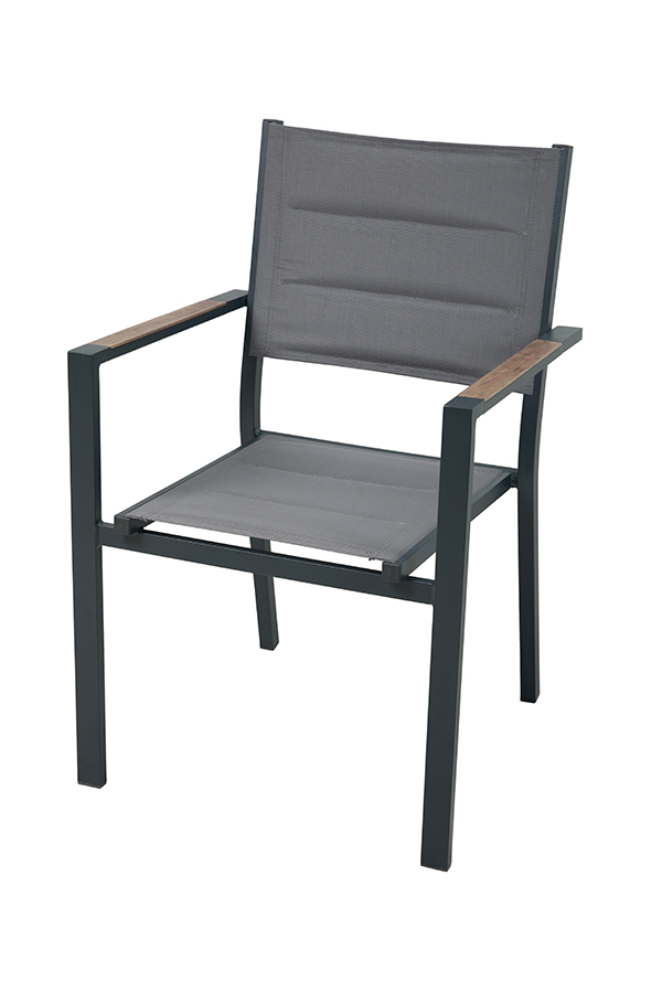 SILLON ALUM/TEXT ROMA PG0916 PROFER GREEN 56.5X57.5X