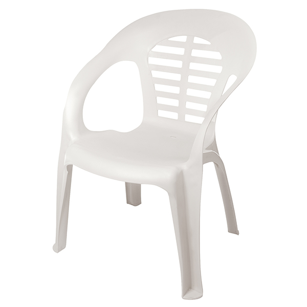 SILLON RESINA ALTO BLANCO 8305 PLASMIR -