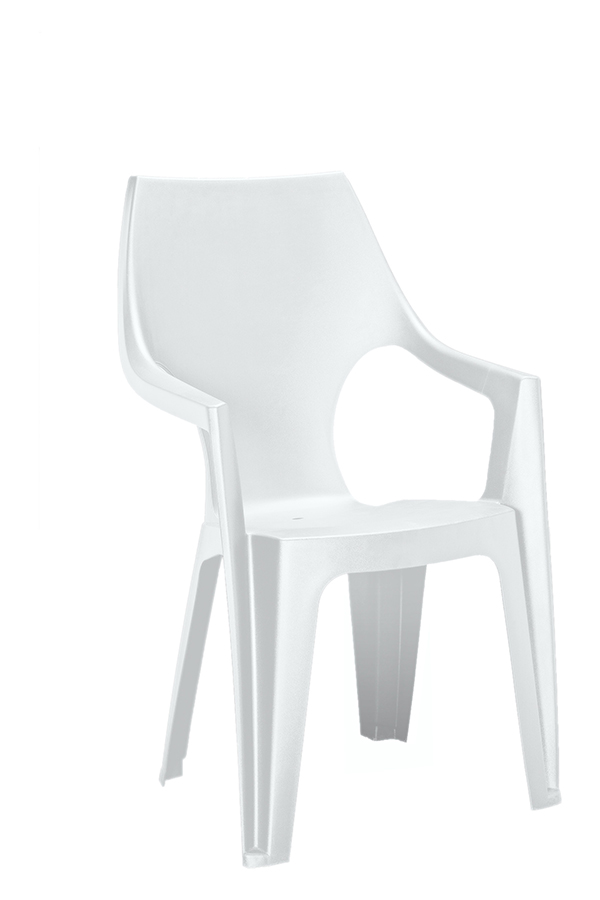 SILLON RESINA R.ALTO DANTE BLANCO 171134 KETTER -