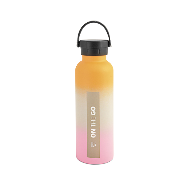 BOTELLA TERMO ON THE GO ROSA DEGRADADA 9815-IR IRIS 750 ML