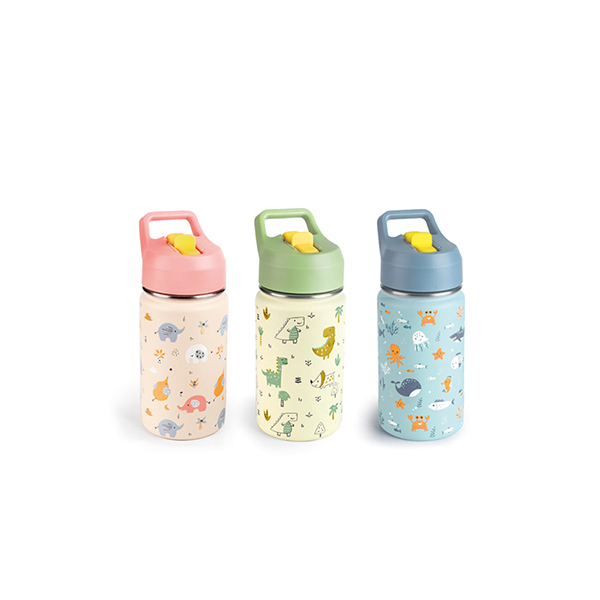 BOTELLA TERMO C/BOQUILLA INFANTIL KOMIK SURTID 696300 IBILI 360 ML