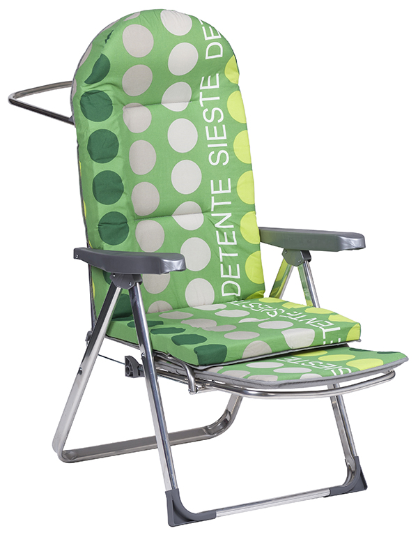 TUMBONA ALUMINIO C/REPOSAPIES 595AL-006 ALCO -