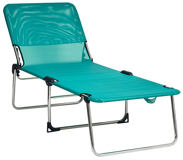 TUMBONA PLAYA ALUMINIO RESPALDO/POSICION 1020ALF-0030 ALCO -