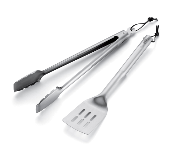 JGO. 2 PZAS BARBACOA INOX 8302 WEBER -