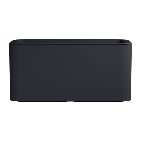 JARDINERA RECTANGULAR ANTRACITA 1004991 ELHO 40X80 CM