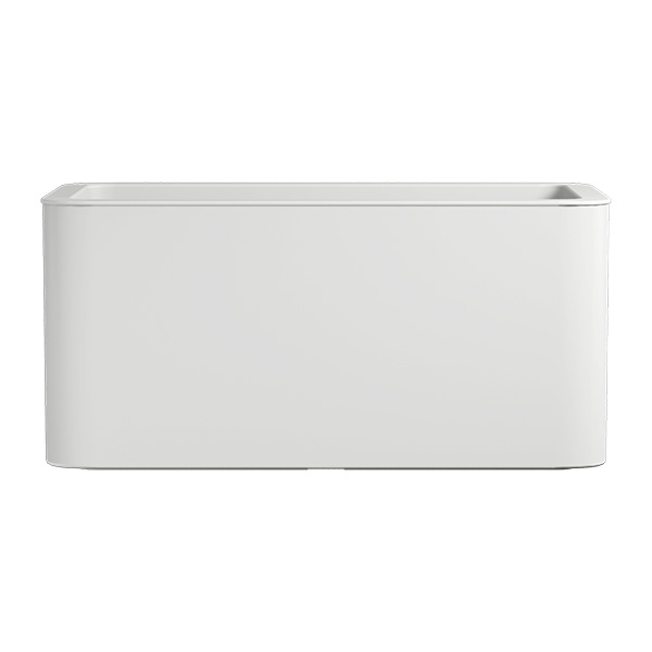 JARDINERA RECTANGULAR BLANCA 1004992 ELHO 40X80 CM