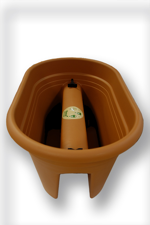 MACETA BALCON 2-WAY TIERRA 1004004 ELHO 50 CM