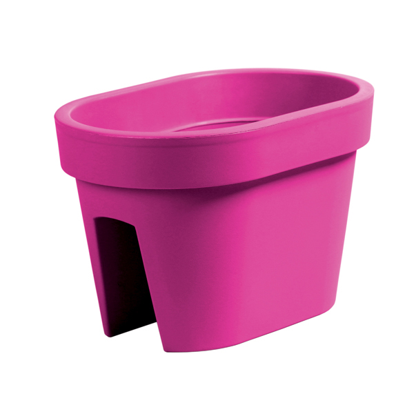 MACETA BALCON LOFLY R. MAGENTA DLFOR400MG INTEPLAS 40X27X25CM