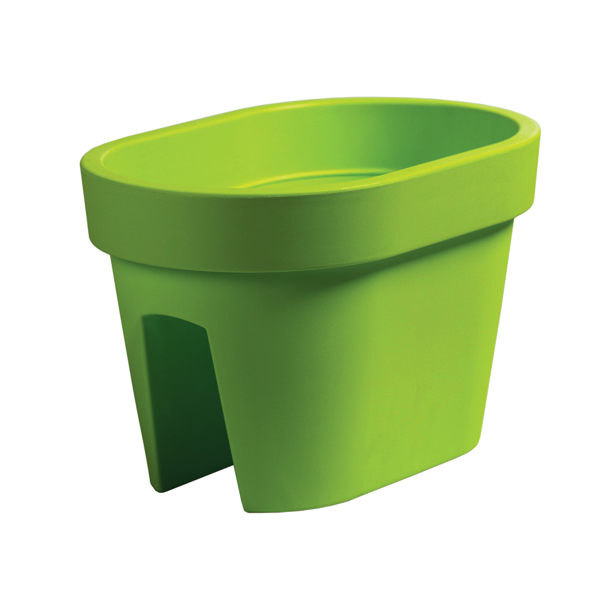 MACETA BALCON LOFLY R. PISTACH DLFOR400PS INTEPLAS 40X27X25CM