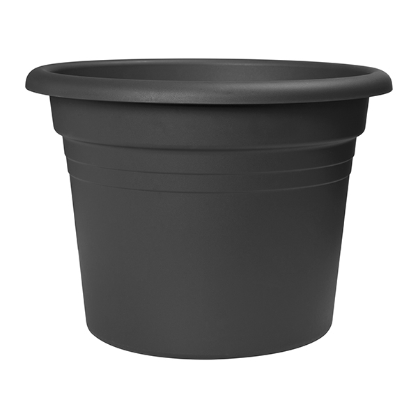 MACETA EXT. MEDITERRAN ANTRACITA 1004543 ELHO 25 CM
