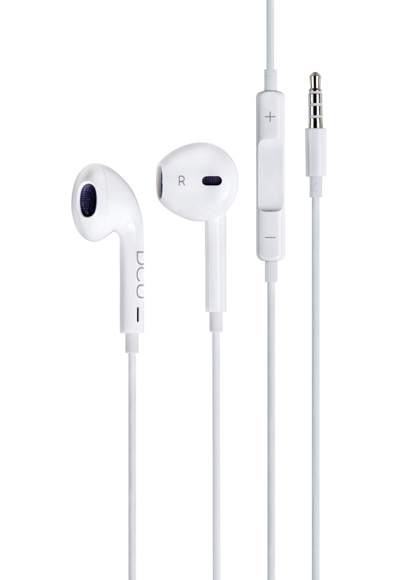 AURICULAR JACK 3,5 mm BLANCO 34151000 DCU -