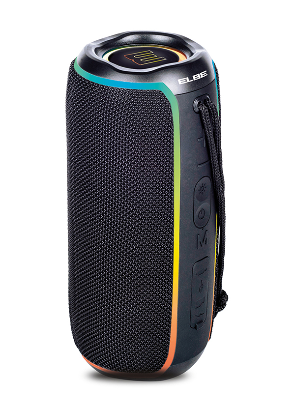 ALTAVOZ BLUETOOTH NEGRO LUCES ALT-N12-TWS ELBE 20 W