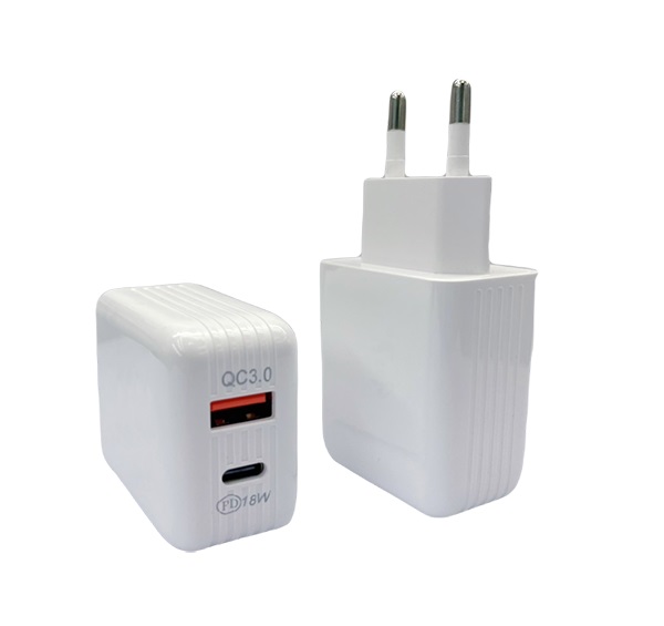 CARGADOR RED QC USB-A + USB-C PD-39QC ELCO 18 W