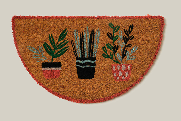 FELPUDO COCO M/LUNA EUROPA 55184 DINTEX 40X70 CM