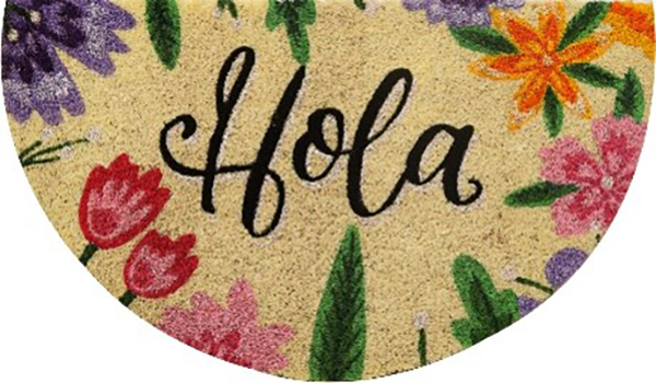 FELPUDO COCO M/LUNA HOLA 50752 DINTEX 40X70 CM