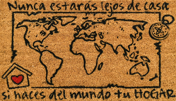 FELPUDO COCO NATURAL MI MUNDO 55-657 DINTEX 40 X 70 CM