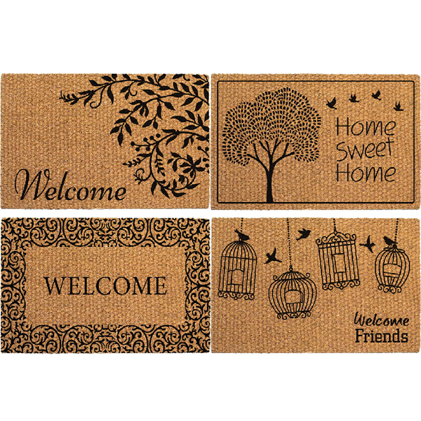 FELPUDO COCO TRENZADO PANAMA 50091 DINTEX 40 X 70 CM