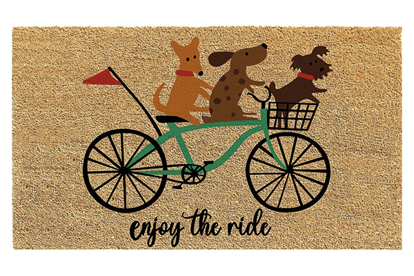 FELPUDO COCO BLANCO BICI 50679 DINTEX 45 X 70 CM